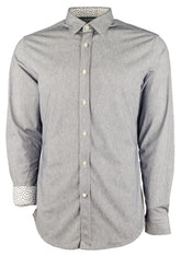 Hugo Boss Men's Lukas Regular Fit Long Sleeve Shirt Large Dark Blue